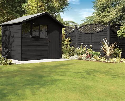 tudor oak fence paint|fence life tudor black oak.